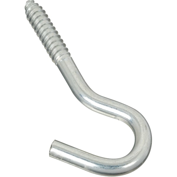 National Hardware National Hardware Zinc-Plated Silver Steel 4-7/8 in. L Screw Hook 150 lb 1 pk N220-889 - main